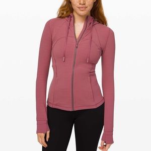 lululemon hooded define jacket nulu in moss rose